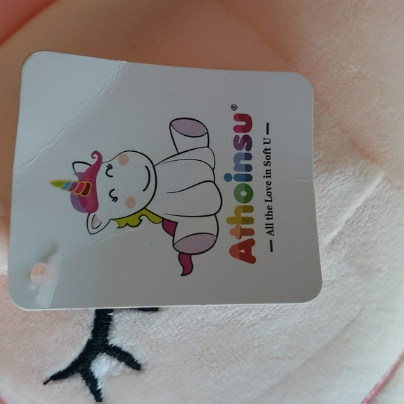 Athoinsu Light up Unicorn Soft Plush Toy LED Stuffed Animals - Picture 4 of 9